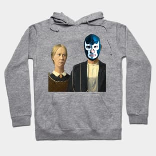 American gothic lucha libra Hoodie